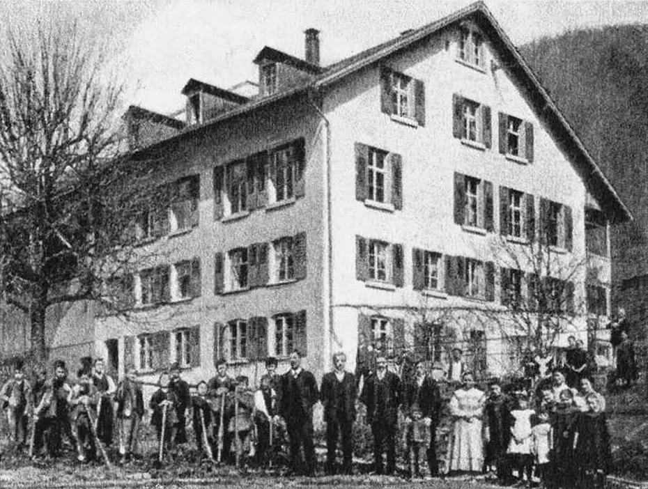 Sissach-Gelterkinden (Post Diepflingen), Erziehungsanstalt Sommerau