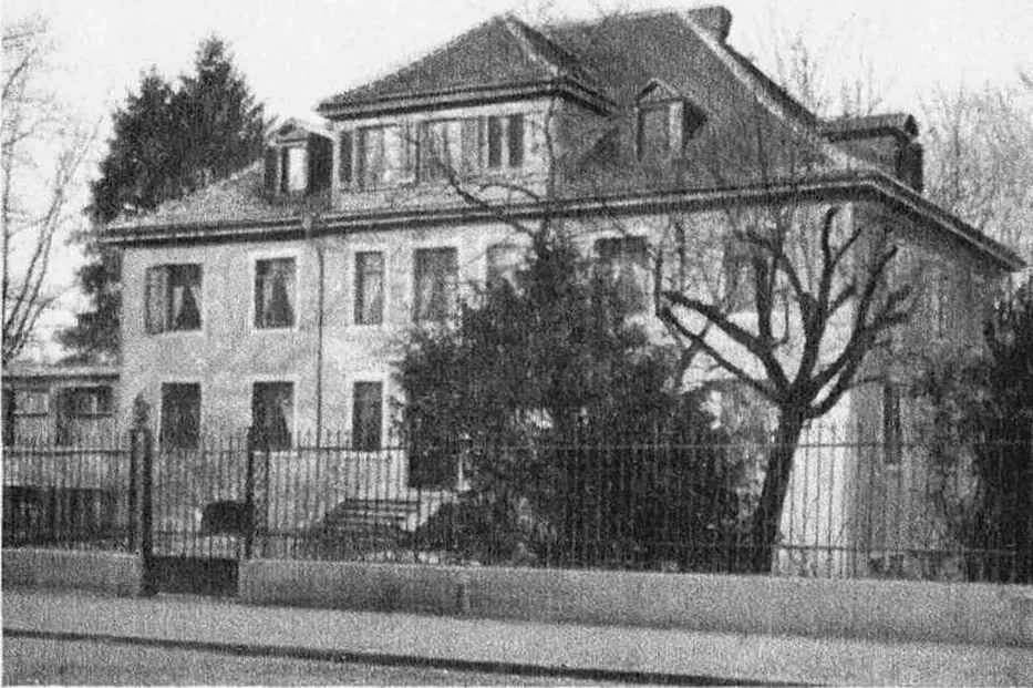 Zürich, Städt. Jugendheim Artergut, Zürich 7, Klosbachstraße 25